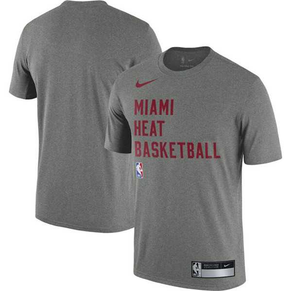 Men's Miami Heat Heather Gray 2023-24 Sideline Legend Performance Practice T-Shirt,We sell and wholesale Men's Miami Heat Heather Gray 2023-24 Sideline Legend Performance Practice T-Shirt on line form chian!